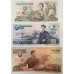 NORTH KOREA 1992 . ONE 1 - ONE HUNDRED 100  WON BANKNOTES. SPECIMEN SET